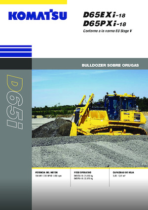 बुलडोजर Komatsu D65EXi-18E0