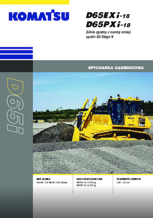 बुलडोजर Komatsu D65EXi-18E0