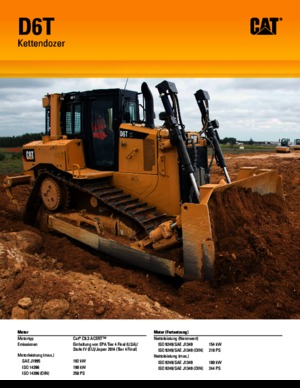 बुलडोजर Caterpillar D6T XL