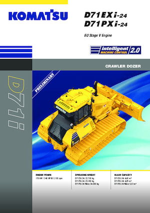 बुलडोजर Komatsu D71PXi-24E0