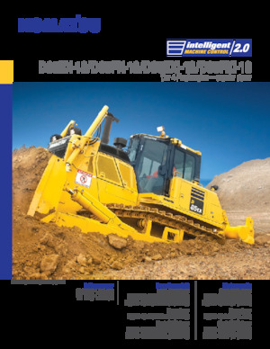 बुलडोजर Komatsu D85PX-18 WH