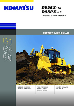 बुलडोजर Komatsu D85PX-18E0