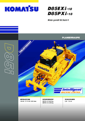 बुलडोजर Komatsu D85PXi-18E0