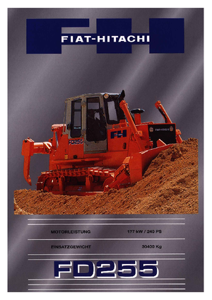 बुलडोजर Fiat-Hitachi FD 255