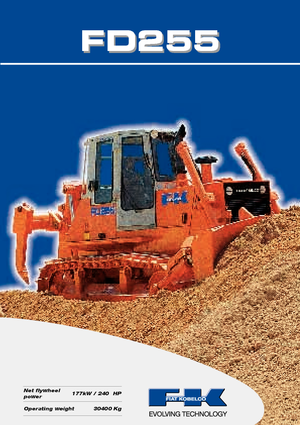 बुलडोजर Fiat Kobelco FD 255