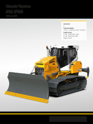 बुलडोजर Liebherr PR 716 LGP G8.0