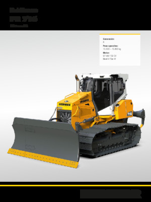बुलडोजर Liebherr PR 716 Litronic