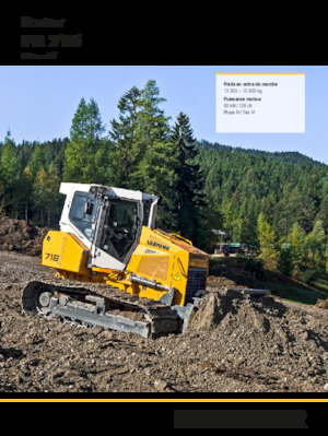 बुलडोजर Liebherr PR 716 Litronic