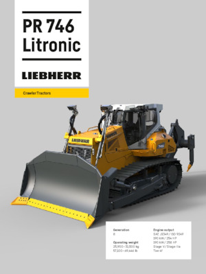 बुलडोजर Liebherr PR 746 Litronic 