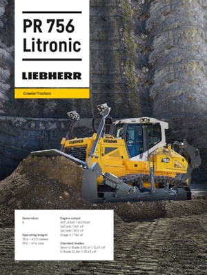 बुलडोजर Liebherr PR 756 Litronic 