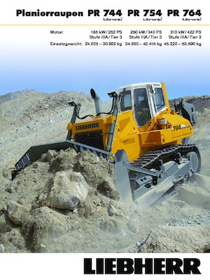 बुलडोजर Liebherr PR 764 Litronic 