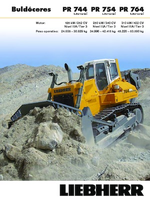 बुलडोजर Liebherr PR 764 Litronic 