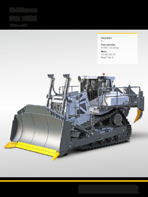 बुलडोजर Liebherr PR 766 Litronic