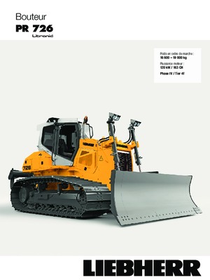 बुलडोजर Liebherr PR 726 XL