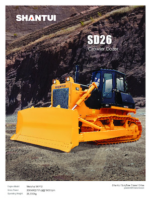 बुलडोजर Shantui SD26 