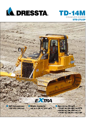 बुलडोजर Dressta TD 14 M Extra