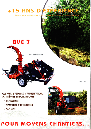 वुड चिपर Bugnot BV-E 8 EA