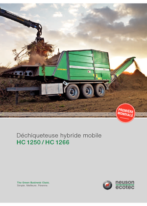 वुड चिपर Neuson-Ecotec CH 1250