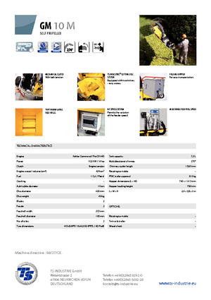 वुड चिपर TS-Industrie GM 10 M