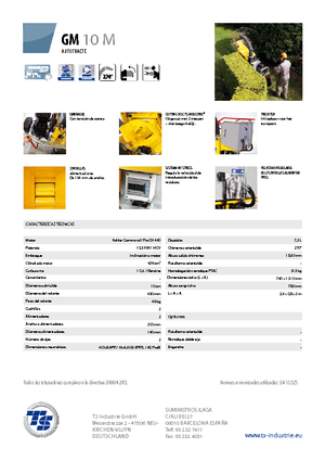 वुड चिपर TS-Industrie GM 10 M