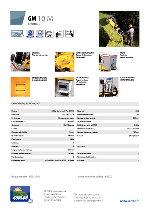 वुड चिपर TS-Industrie GM 10 M