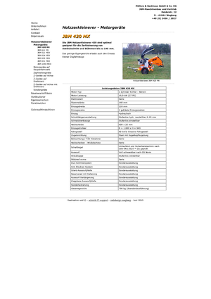 वुड चिपर JBM JBM 420 MX 27