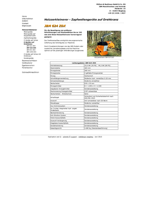 वुड चिपर JBM JBM 624 ZDX