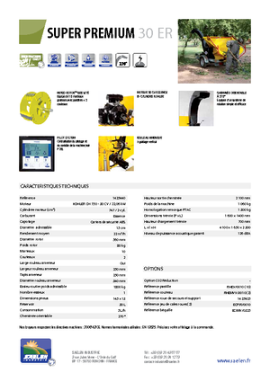 वुड चिपर TS-Industrie Super Premium 30 ER
