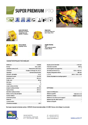 वुड चिपर TS-Industrie Super Premium PTO