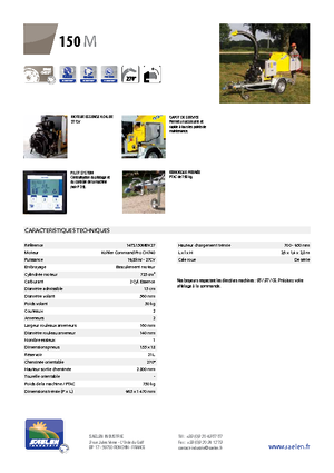 वुड चिपर TS-Industrie TS 150 M