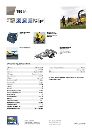 वुड चिपर TS-Industrie TS 190 M