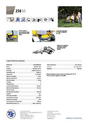 वुड चिपर TS-Industrie TS 250 M