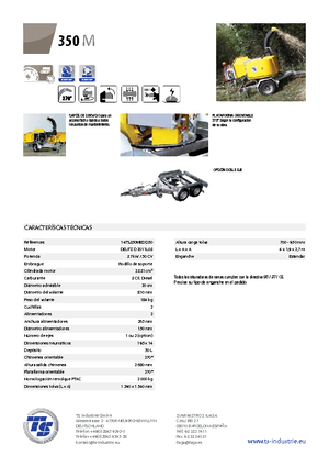वुड चिपर TS-Industrie TS 350 M