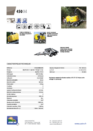 वुड चिपर TS-Industrie TS 450 M