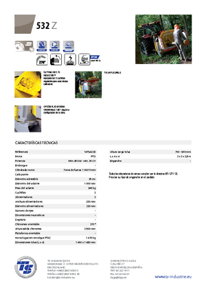 वुड चिपर TS-Industrie TS 532 Z
