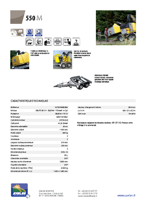 वुड चिपर TS-Industrie TS 550 M