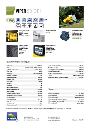 वुड चिपर TS-Industrie Viper 50 DRI
