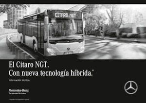 सिटी बस Mercedes-Benz Citaro NGT