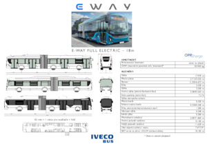 सिटी बस Iveco E-way 18 m
