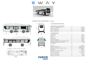 सिटी बस Iveco E-way 9,5 m