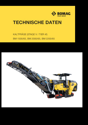 कोल्ड मिलिंग मशीन Bomag BM 2000/65