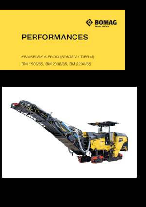 कोल्ड मिलिंग मशीन Bomag BM 2000/65