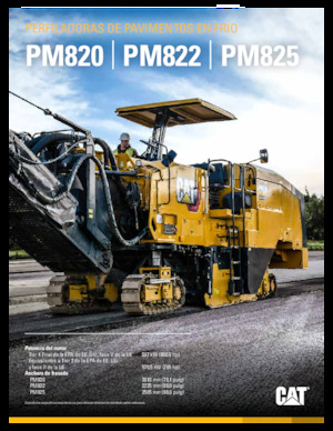 कोल्ड मिलिंग मशीन Caterpillar PM825
