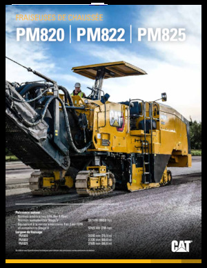 कोल्ड मिलिंग मशीन Caterpillar PM825