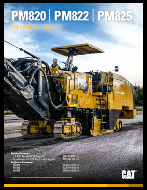 कोल्ड मिलिंग मशीन Caterpillar PM825
