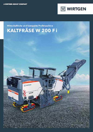 कोल्ड मिलिंग मशीन Wirtgen W 200 Fi