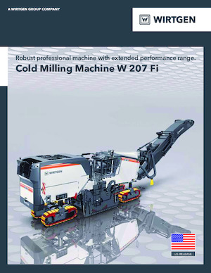 कोल्ड मिलिंग मशीन Wirtgen W 207 Fi