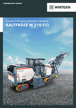 कोल्ड मिलिंग मशीन Wirtgen W 210 Fi