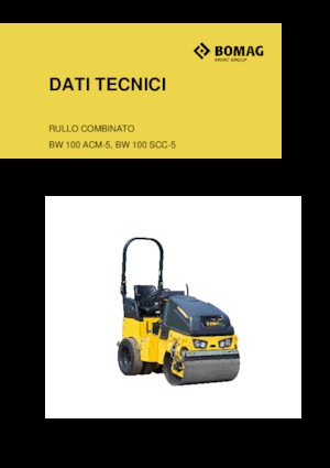 कॉम्बिनेशन रोलर Bomag BW 100 SCC-5