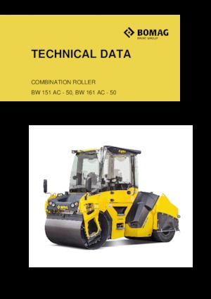 कॉम्बिनेशन रोलर Bomag BW 151 AC-50